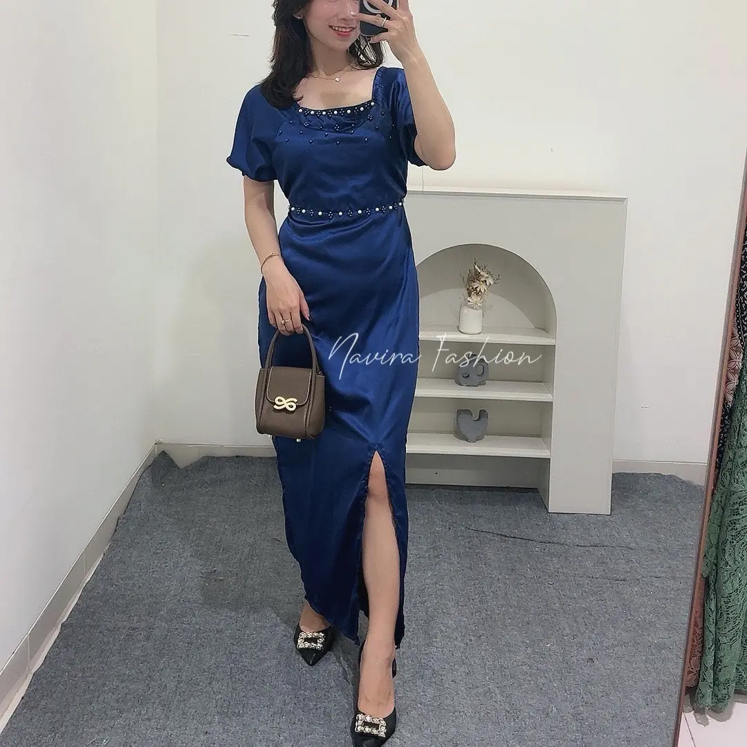 Navira Fashion - Lyodra Dress - Midi Dress - Dress Pesta Terbaru