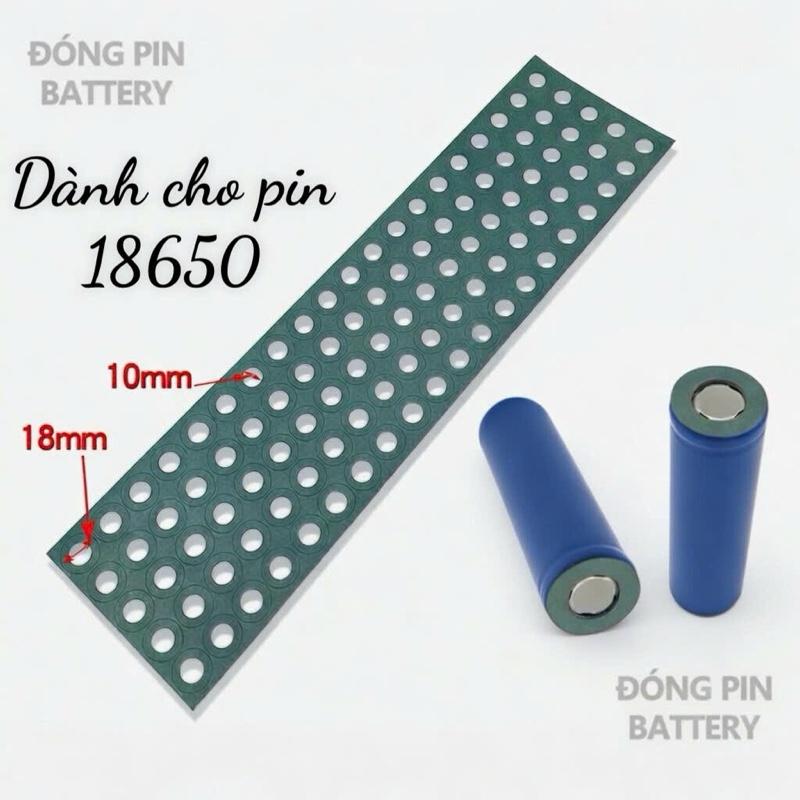 Giấy dán bảo vệ đầu cực dương của pin 18650