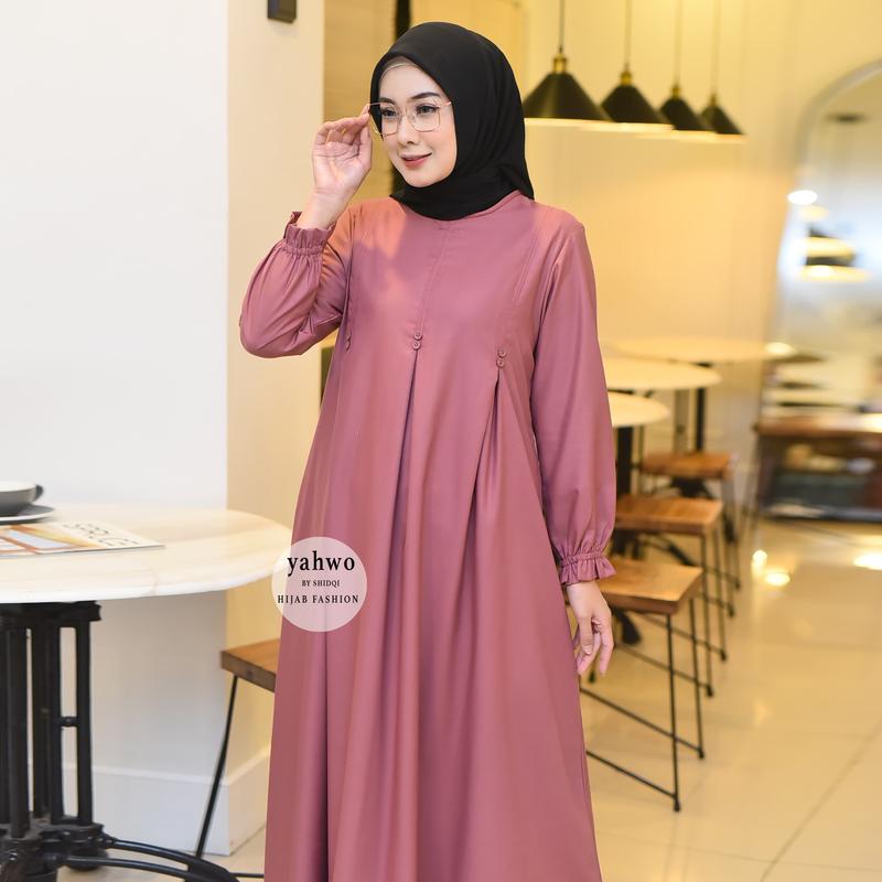 gamis abaya terbaru terlaris.gamis toyobo.dress pesta mewah.gamis kondangan.gamis jumbo.dress Lebaran Muslim Remaja.Dewasa gamis  exclusive baju  lebaran gamis  maxi 3