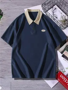 KAOS POLO Big Size (M - 6XL) ON THE AIR Kaos Jumbo Polo Shirt Unisex M L XL XXL 3XL 4XL 5XL 6L Korean Street Style Vintage Cotton