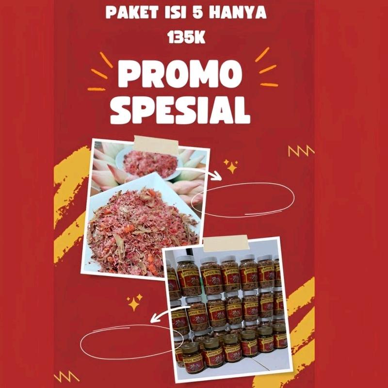 SAMBAL TERI KECOMBRANG IRIS KINCUNG/HONJE 1