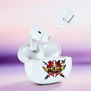 GreatwallMLBBTerjemahan AI WirelessBluetooth EarphonesHandsfree Headset  SmartHiFi Level Stereo Sound, iPX5 Waterproof,  ENC Noise Reduction, Touch Control Earphones Build-in Mic Wireless Headset Bluetooth Bass Tws Smart Cocok untuk olahraga Earbuds