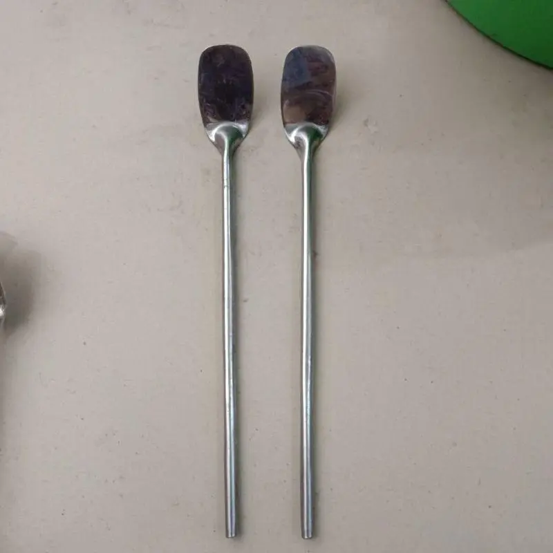 YM Sutil Kue Mini Full Stainless Panjang 20Cm Sutil Bikang Sodet Kue Spatula Mini Full Stainless