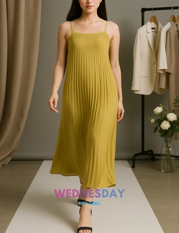Inner Dress Plisket Nyaman untuk Ibu Hamil | Inspirasi OOTD Ibu Hamil dengan Inner Dress Stylish 4