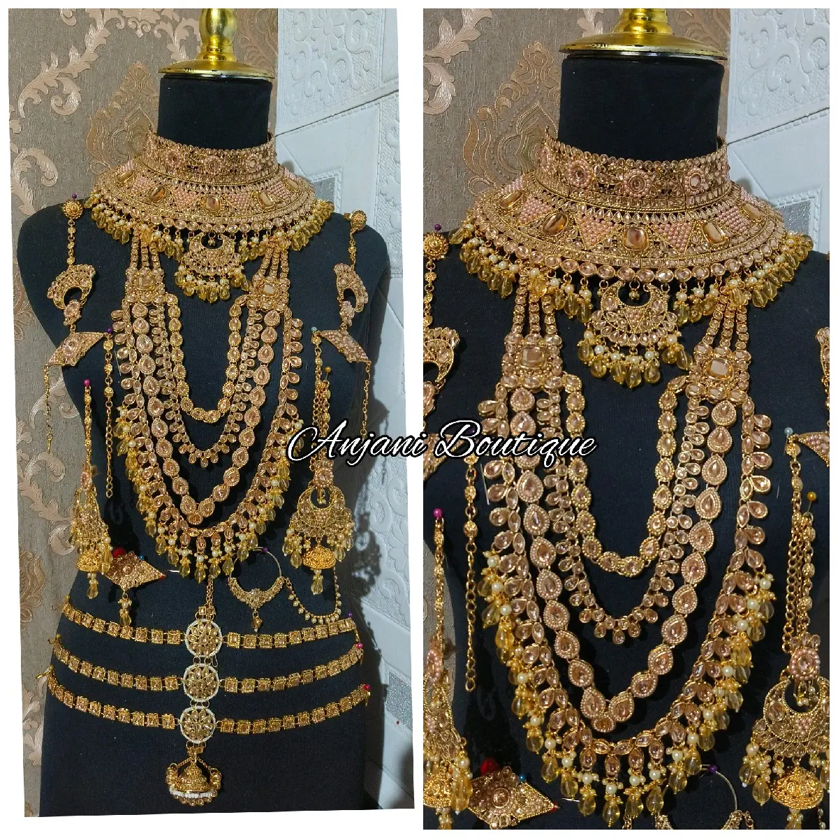 Kalung india ori,  bridal india 1set