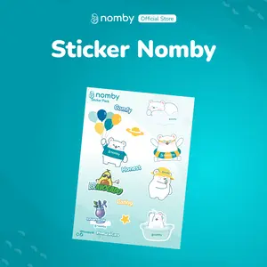 nomby Sticker Karakter Beruang Nomby