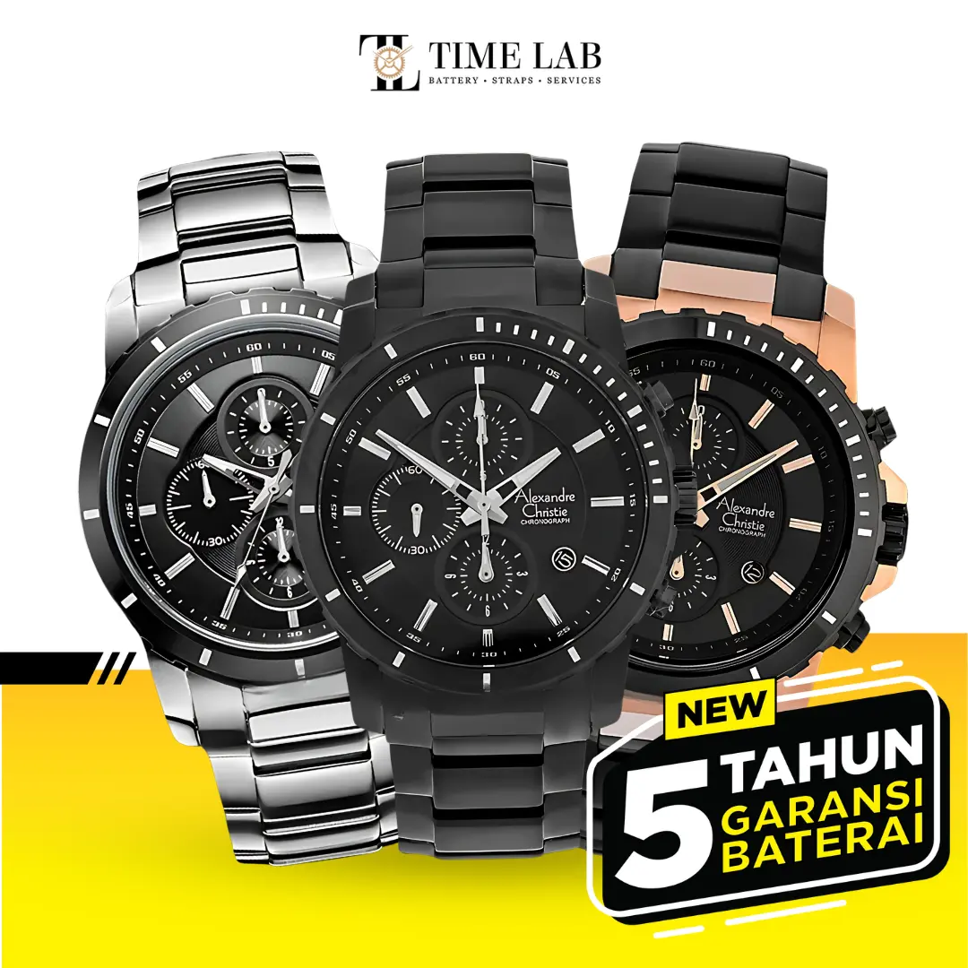 JAM TANGAN PRIA ALEXANDRE CHRISTIE AC6141 MC / AC 6141 MC ORIGINAL
