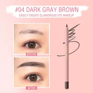 Pinkflash PF-E02 Easy Eyebrow Pencil 04 Dark Gray Brown Waterproof - Pencil Alis