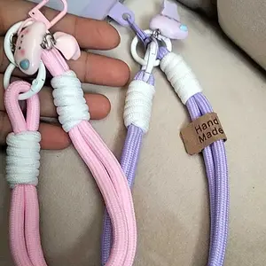 [DM] GT2104 Gantungan Tali Model Lanyard HP Liontin Rantai Bintang Awan Kartun Lucu Casing Phone Straps Warna Lucu