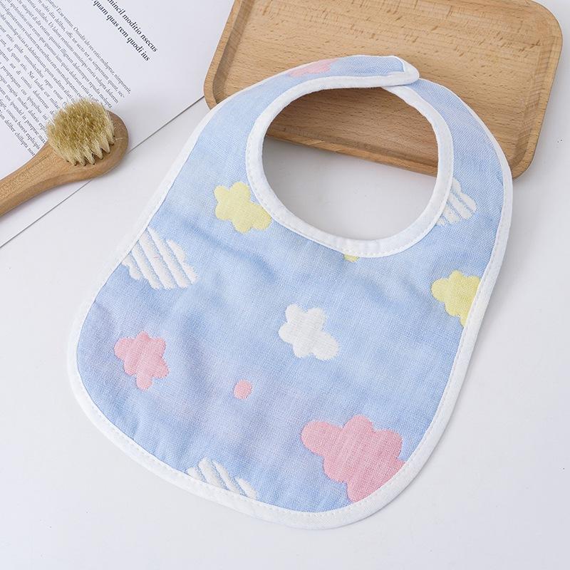 Product Introduction of Baby Washable U Shaped Bib Toddler Absorbent Soft Bib Gauze Saliva Towel 49