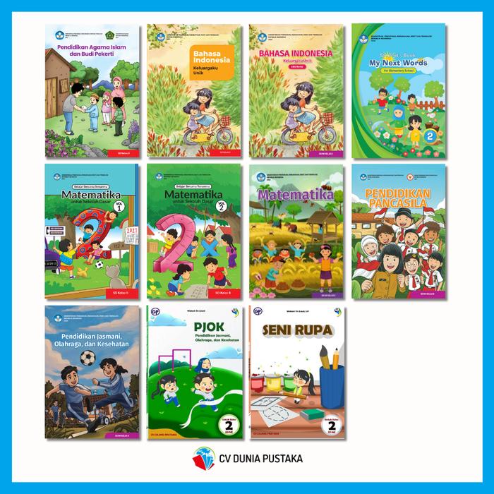 Jual Buku Paket Kurikulum Merdeka SD Kelas 2 Revisi Terbaru - Kab ...