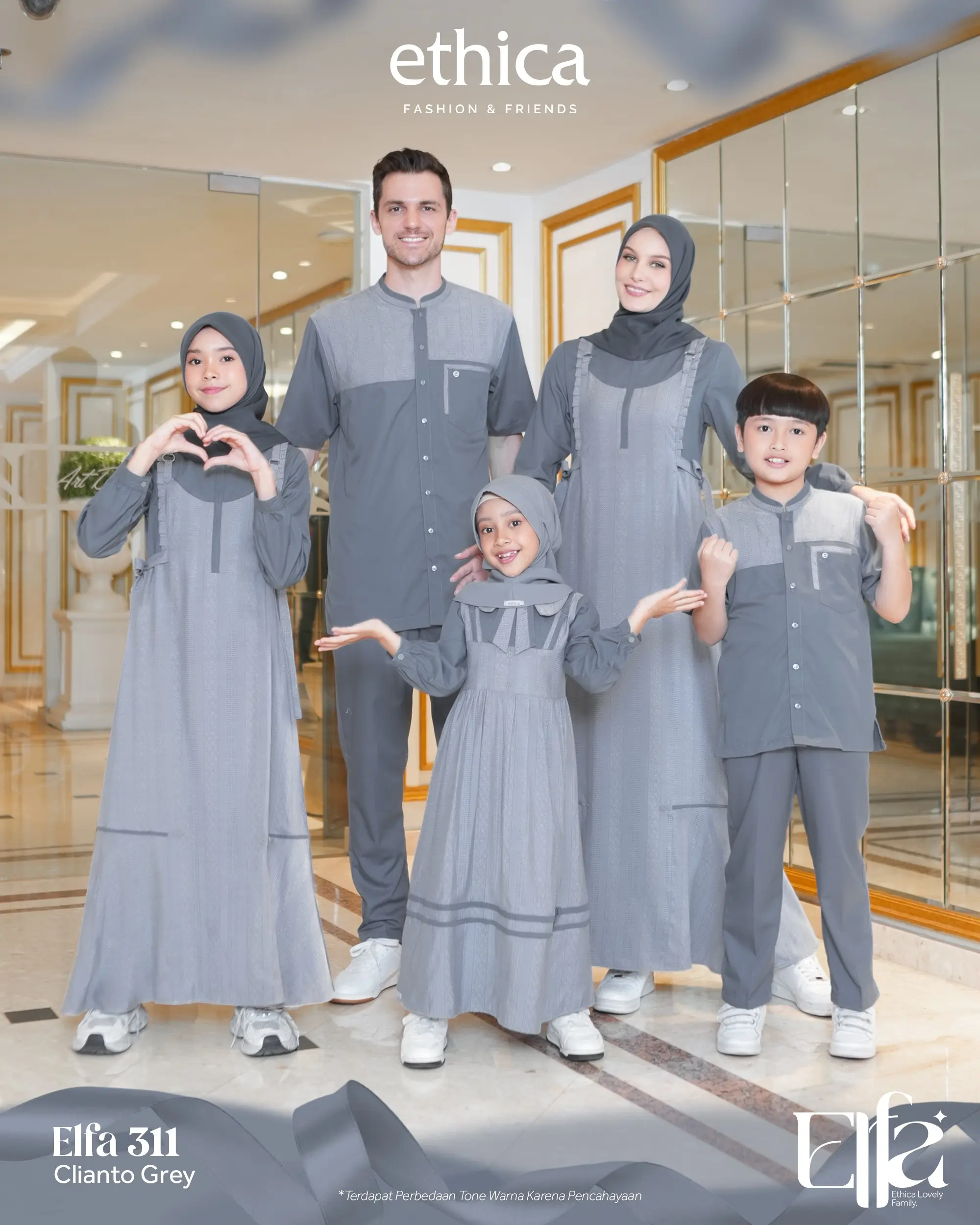 Jual Sarimbit Ehica Elfa 311 Clianto Grey Gamis Ayumi 538 Ayumi Kids 49 Kahfi Kids 261 Kahfi 361
