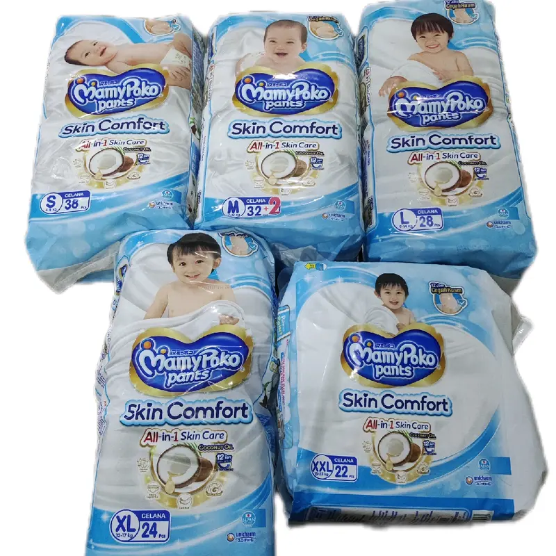 Mamypoko Pants Skin Comfort ukuran S38,M32+2,L28,XL24,XXL 22 0