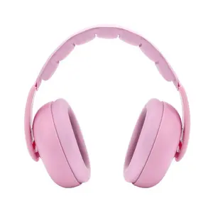New Arrival Earmuff Bayi 2-in-1 Headphone Pelindung Telinga Headband Reduksi Kebisingan 25dB Aman Busa Memori Lembut Adjustable Anti Slip Ringan Usia 0-4 Tahun Warna Menarik Viral Perlengkapan Bayi Aman Anak