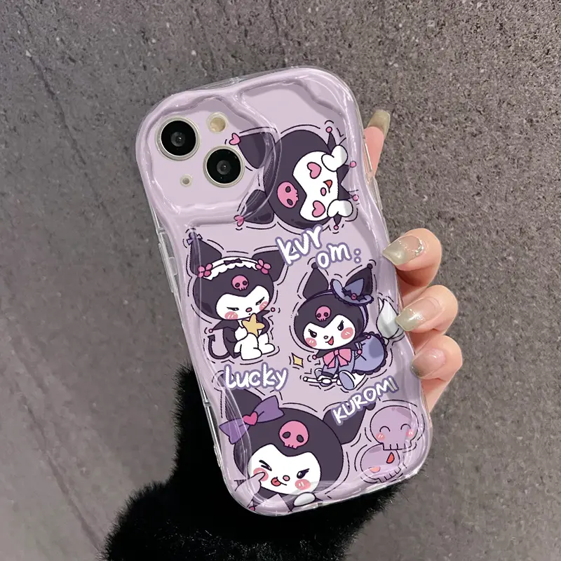 Casing Hp Samsung Galaxy A04 A04E M04 F04 Case Kuromi dan Melody bermotif Casing HP Kembar indah Kesing pelindung Silikon Softcase Netflix Baru Cases 8