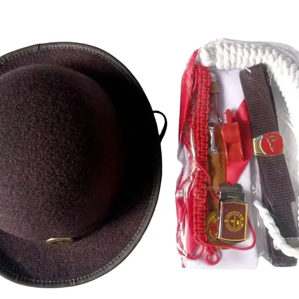 Set Alat Pramuka SD untuk Putra dan Putri dengan Kacu, Talikur, Peluit, Belati, dan Ring - Stationery Fashion