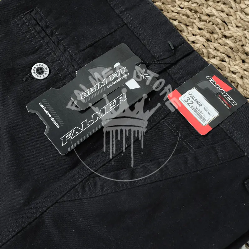 FALMER | Celana Panjang Kanvas Bahan Katun Non Stretch Isi 2 Pcs 6