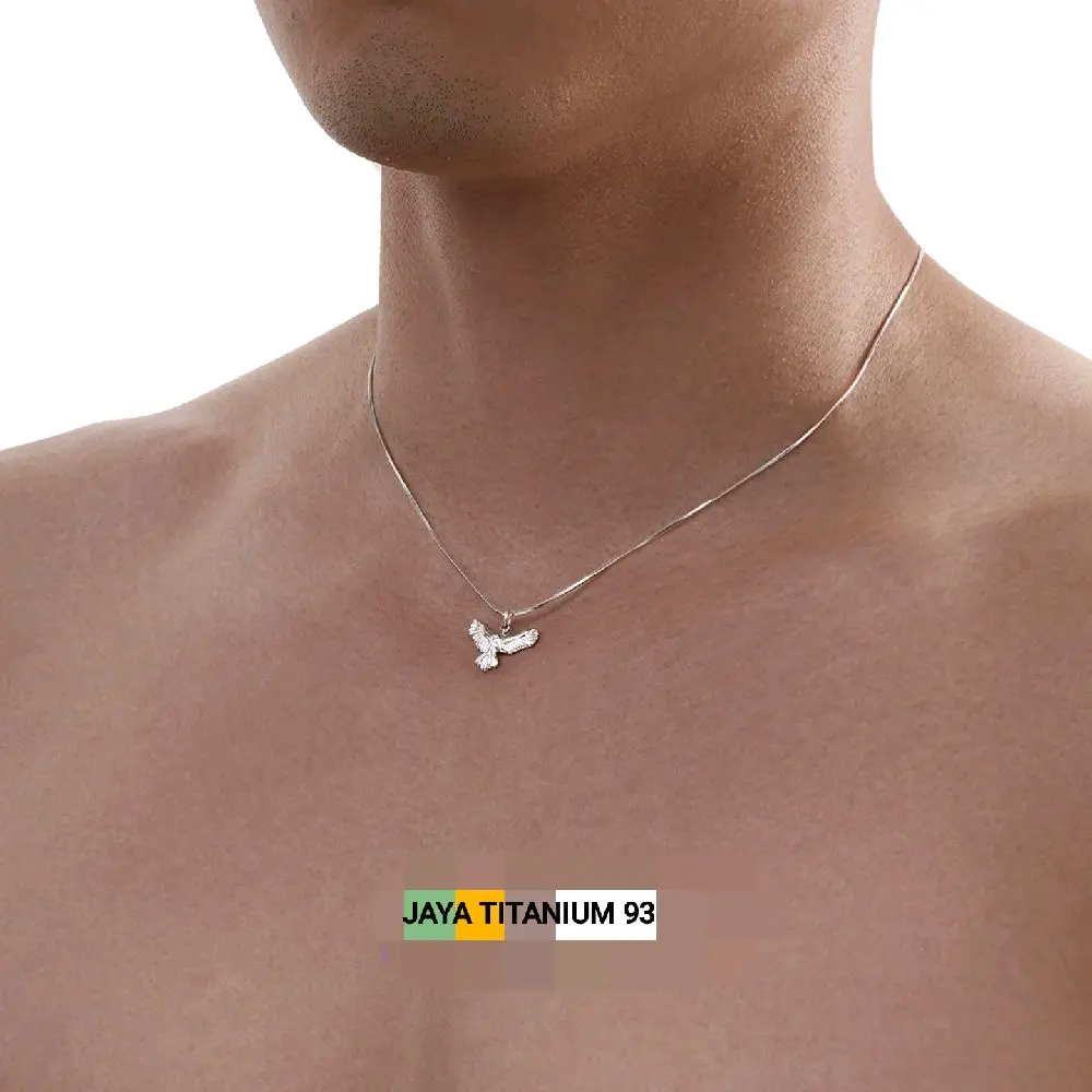 KALUNG TITANIUM PRIA ORIGINAL 100% ANTI KARAT REAL PICT