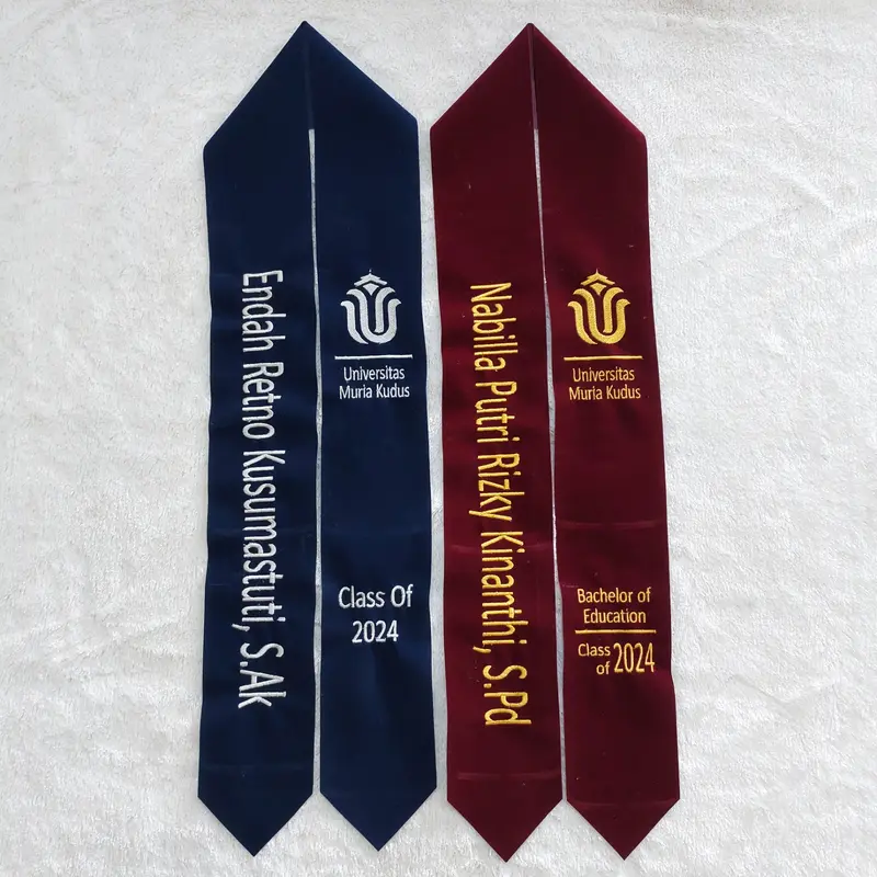 Selempang wisuda Leher 2 LAPIS 0