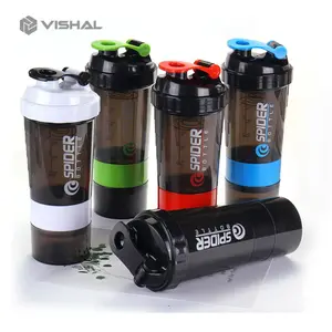 VISHAL Botol Spider Shaker 500mili / Botol Minum  LS-04-DW