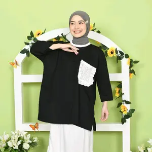 Loamor Olin Oversize Tops - Kaos Bigsize - Atasan Oversize Wanita