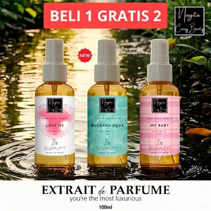 Beli 1 Gratis 2 Parfum Baju Wanita Pria Anak Kids 110ml - Body Mist Tahan lama