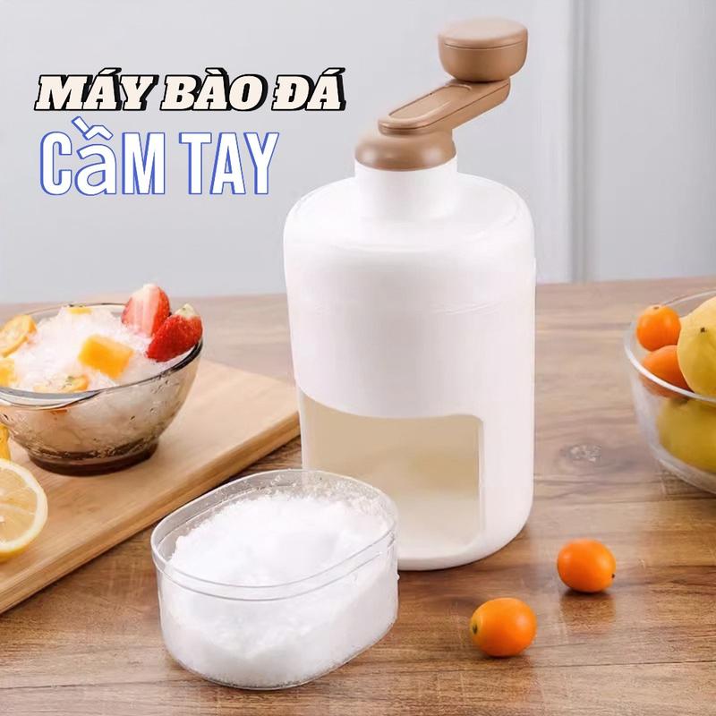  Máy Xay Đá Cầm Tay Mini Siêu Min Cho Bé Và Nhà - Máy Bào Đá Bằng Tay Thép Không Gỉ 304 - máy làm Đá tuyết  làm  kem  tuyết  sợi may baodatuyet  camtay 