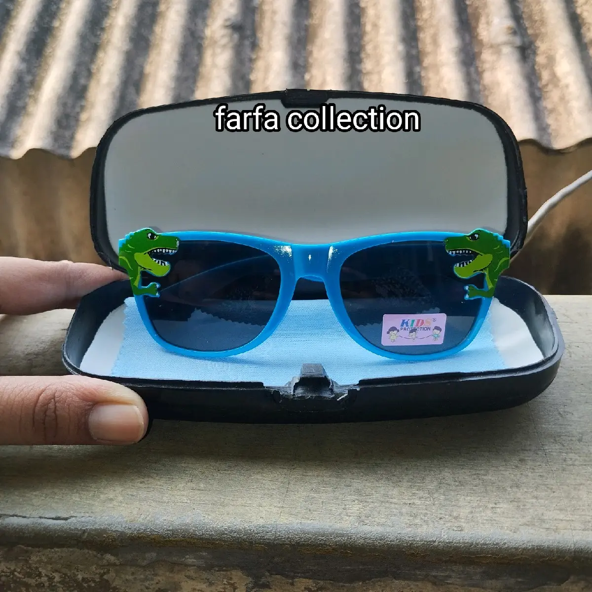 COD kacamata fashion anak model dino/kacamata anak usia 2 tahun - 12 tahun/kacamata anak lucu FF950A