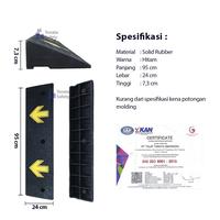 Gambar Rubber Ramp / Tanjakan Karet Miring / 100 x 25 x 7 cm - Tanpa Dynabolt dari Tonata Indonesia Kab. Tangerang 2 Tokopedia