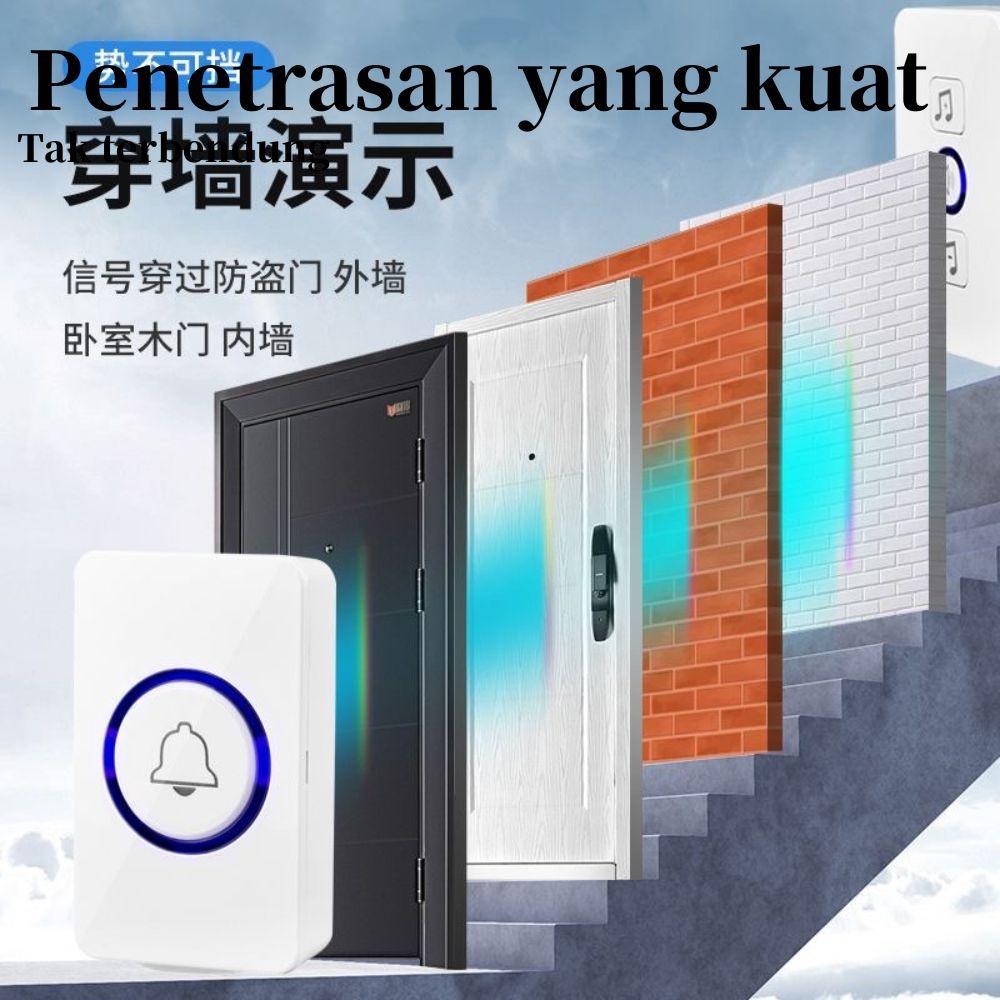 Bel pintu digital, bel pintu nirkabel rumah satu-ke-satu, bel pintu dengan kendali jarak jauh musik, tombol panggilan volume keras jarak jauh untuk lansia, volume yang dapat disesuaikan, bel pintu nirkabel antiair. Bel pintu digital, bel pintu nirkabel rumah satu-ke-satu, bel pintu dengan kendali jarak jauh musik, tombol panggilan volume keras jarak jauh untuk lansia, volume yang dapat disesuaikan, bel pintu nirkabel antiair.
