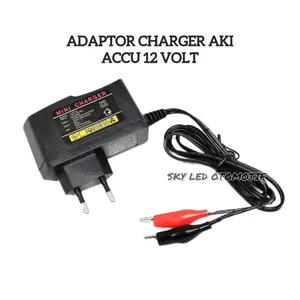 Adaptor Mini ACCU Dc 12 Volt Tester Lampu