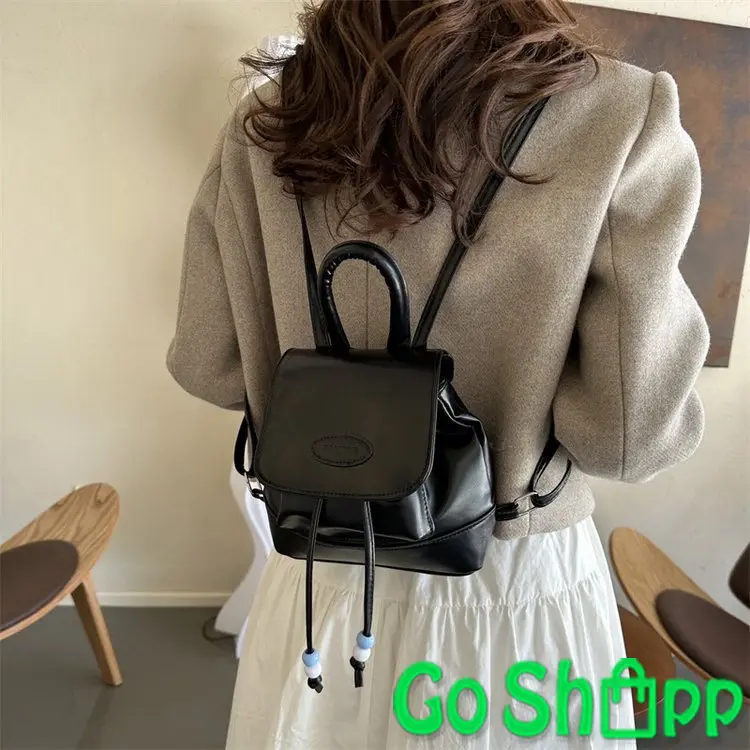 Tas Ransel Kulit Mini Wanita Viral Tas Backpack Lucu Korean Style Aesthetic Kekinian Terbaru BK25 7