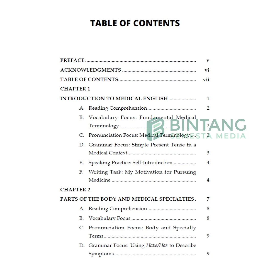 English for General Medicine Students : Practical Guide to Medical English Communication
