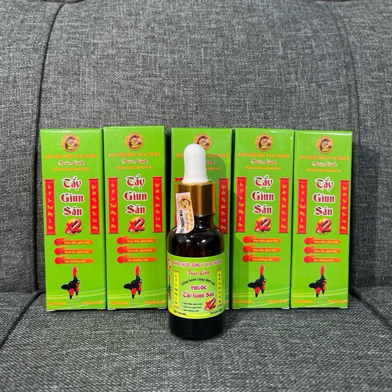 LỌ TẨY GIUN TRÚC LINH Cho Gà Chọi Dạng Lỏng Giúp Gà Ăn Khỏe Hấp Thụ Thức Ăn Tốt Lọ To 20ml