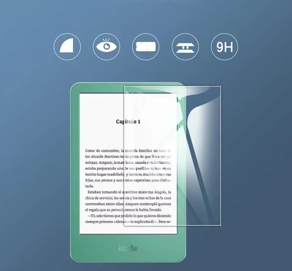 Tempered Glass For Kindle Gen 11, 6 Inch, 2022 & 2024 Release