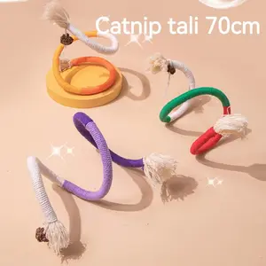 [HACIKO PETSHOP] Mainan Kucing Anjing Mainan Gigitan Mainan Catnip Tali Gigit Anjing Dog Cat Toys Catnip stik