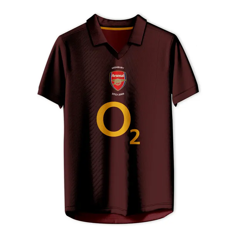 ATHLETIC SPORTWEAR - Jersey Vintage Bola Fantasy Arsenal Home 2005 Fullprinting Casual - Atasan 0