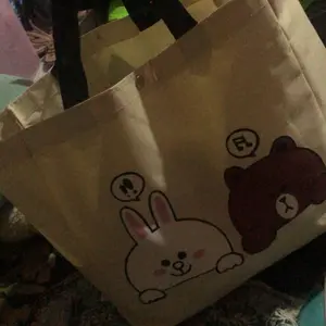 TAS BEKAL MAKANAN MURAH LUNCH BAG VERSI BERUANG LOKAL BAHAN D 600 MURAH - BISA COD