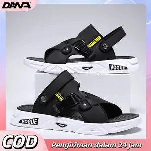 Sandal Pria Tali BeIakang Yang Bisa Dilepas Sendal Pria Kasual sandal Gunung Pria cowok Kulit Trendy Terkini Terbaru Ringan Antislip Sendal Gunung Pria Karet