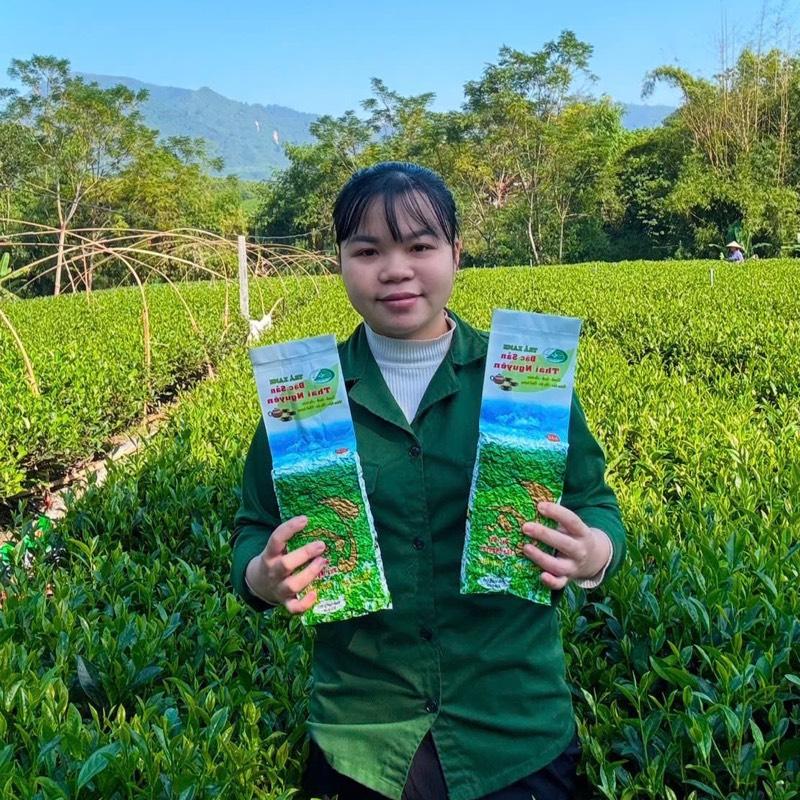  1kg Trà vụ thu móc câu đặc biệt Thái Nguyên trà bắc 