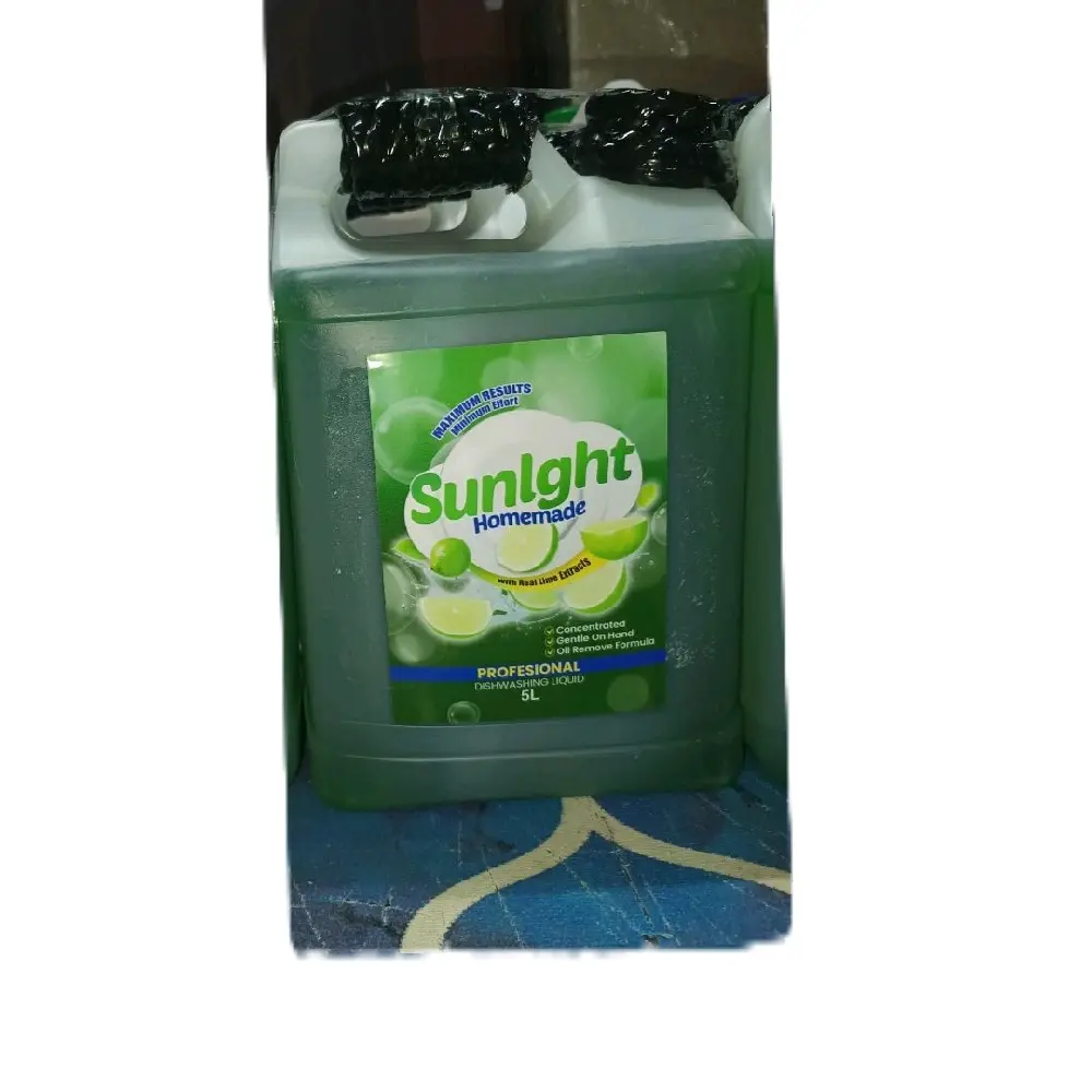 Borong Dishwash Liquid Sunlight homemade lebih pekat 5Liter Direct Kilang Laundry Washing