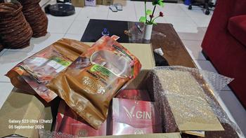Product Review of [SET COMPLETE] Mutyara Combo Set Jus Nusantara Tya Arifin Authentic Indonesia Resepi Turun Temurun Kecantikan Wanita Delima Madu Habatussauda Resepi Palembang Jamu Moden Kunyit Halia Jelly from C**z F** ⚖** 0