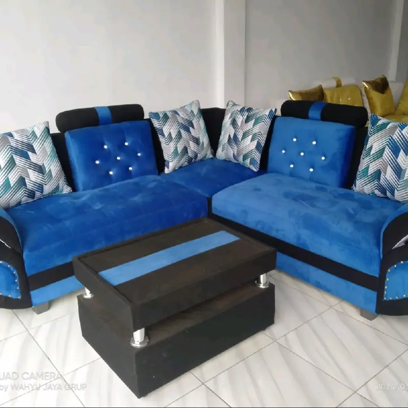 sofa sudut ggs minimalis type 2+2+sudut 6