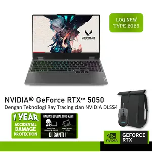 LENOVO LOQ 15 GeForce RTX 5050 - I5 13450HX RTX5050 RAM 24GB 512GB SSD 15.6FHD 144HZ OHS
