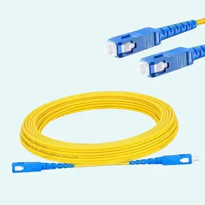 Kabel Patchcord FO Fiber Optic SC SC 3mm FTTH Singlemode 3m/5m/10m/20m/30m
