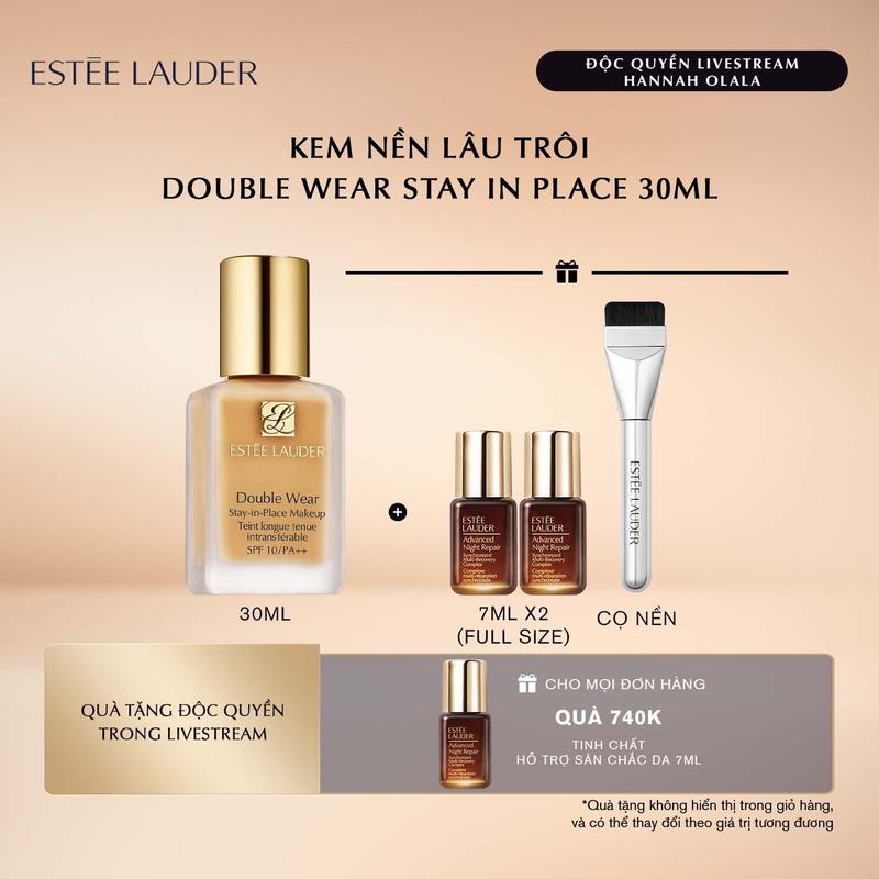 Estée Lauder x Hannah - Kem nền lâu trôi Estee Lauder Double Wear Stay-in-Place Makeup SPF 10 PA++ - Foundation 30ml