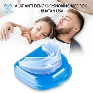 Mouth Guard Anti Mendengkur Anti Ngorok Anti Snore Snoring Bebas Bau