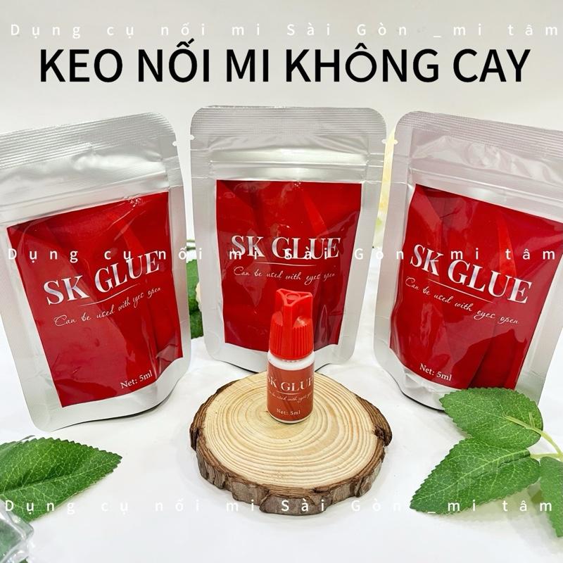 Keo Nối Mi SK Glue Không Cay Dung Tích 5ml - Dụng Cụ Nối Mi Mi Tâm - Cosmetic Nữ Trang Điểm