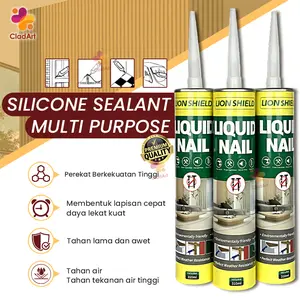 Lem Botol Lem Sealant Botol Lem Silicone Glass Lem Kaca Lem Botol SPEED BOND Lem Botol Kaca Lem Silicone Sealant SPEEDBOND Lem Sealant Lem Kayu Lem Batu CHNGOO High Strength Nail Free Sealant Glue