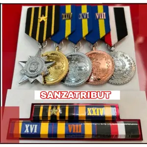 Satya Lencana Mendali PDH PDU Set Nararia 8 16 24 Tahun Bakti Nusa Tanda Jasa Cod